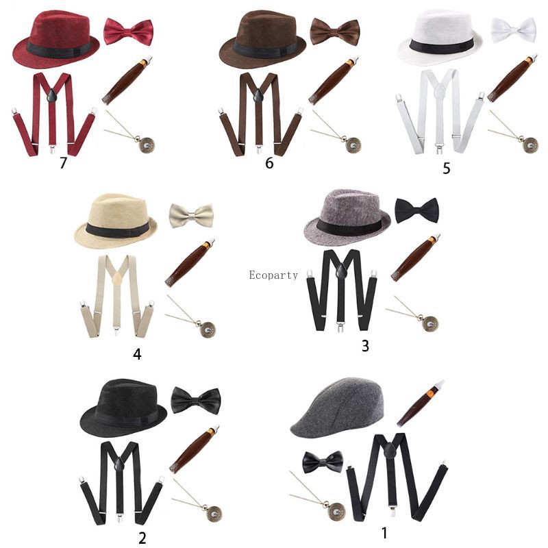 Men'S Accessories In The 1920S - Disraze قبعات مسطحة-الكلاسيكية تريلبي القبعات فيدورا