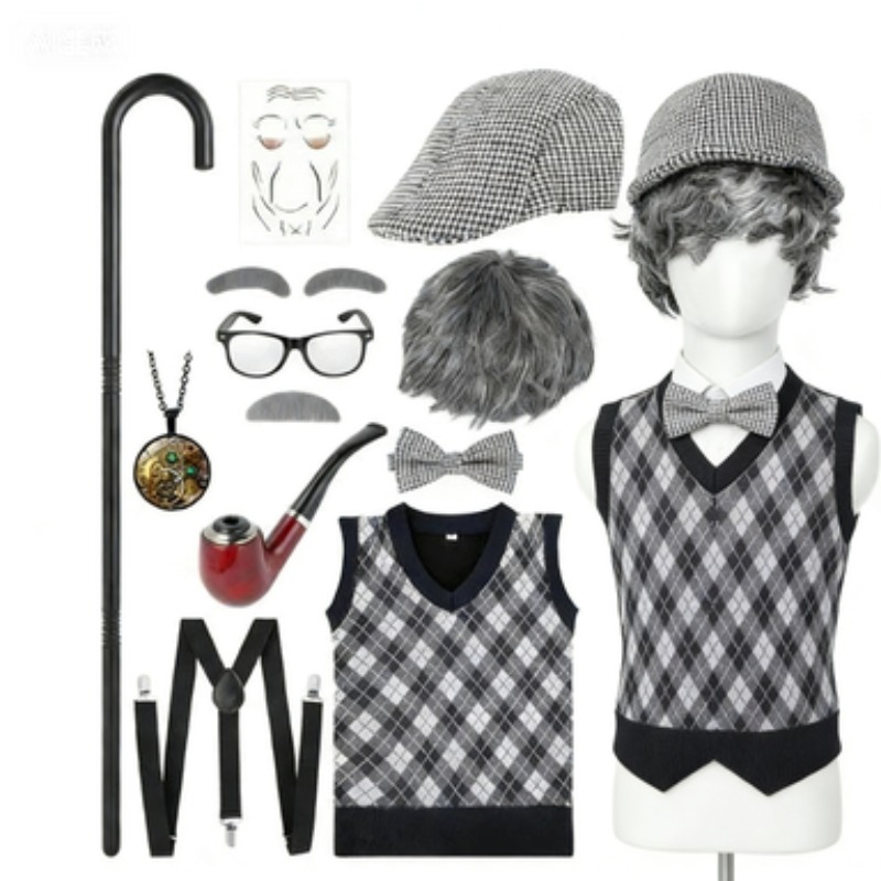 Men'S Accessories In The 1920S - مجموعة إكسسوارات زي الرجل العجوز لمهرجان