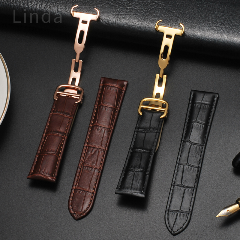 Men'S Accessories London - حزام ساعة من الجلد الطبيعي للرجال