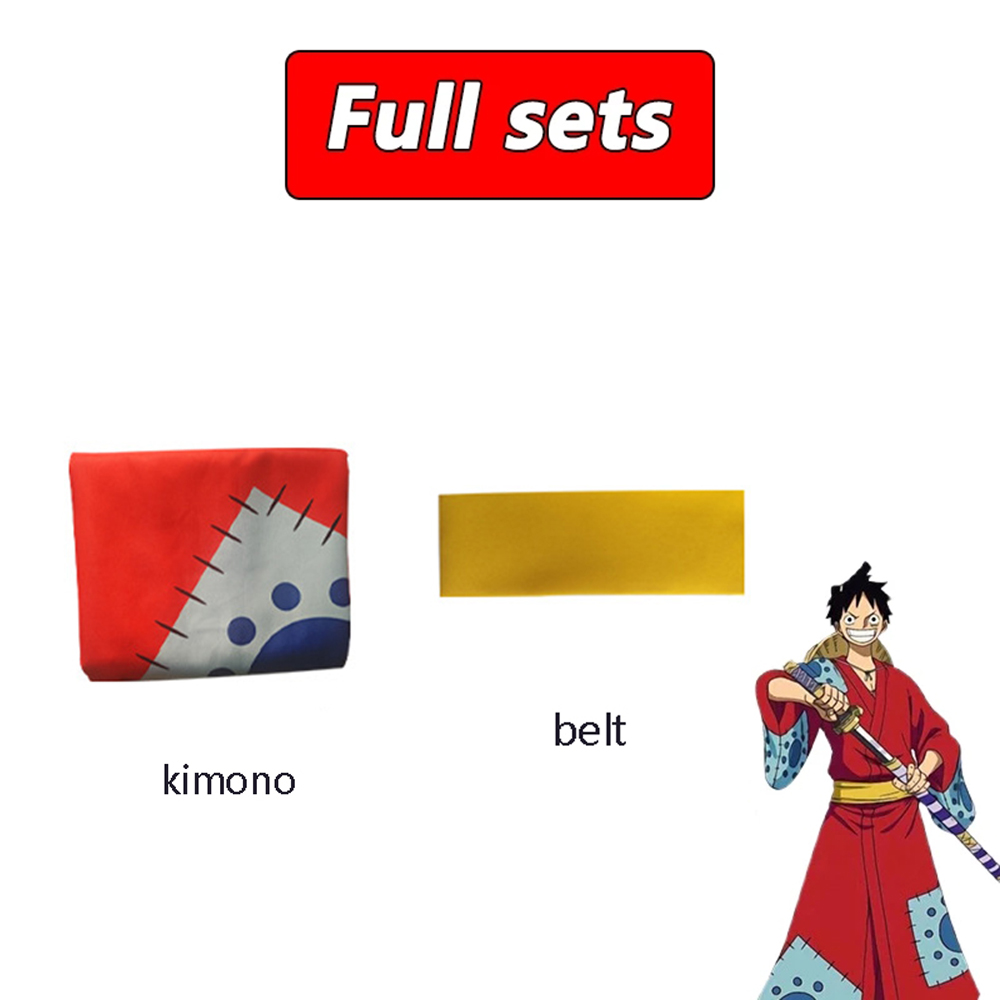 لوفي تأثيري أنيمي القرد D لوفي - مراجعة Men'S Kimono Accessories وسعره