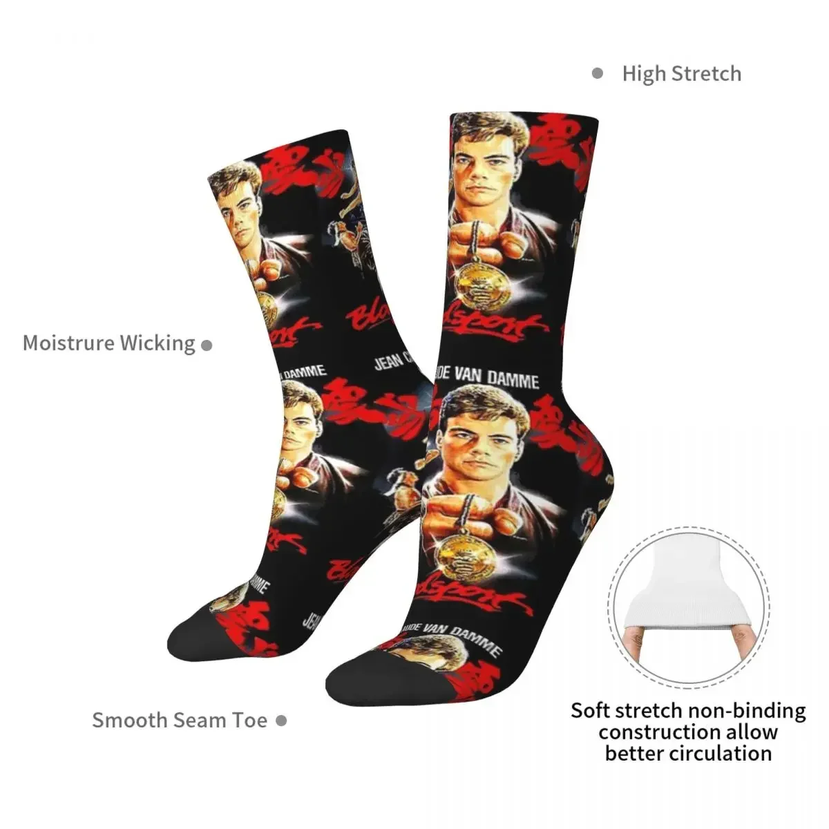 Bloodsport - جوارب جان كلود فا - مراجعة Men Accessories All وسعره