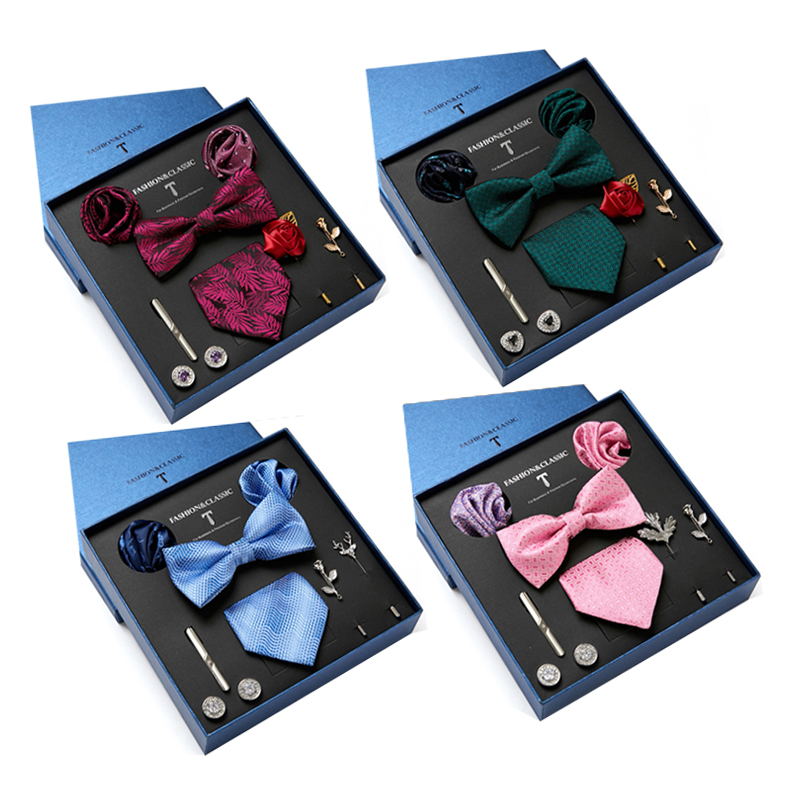 الأخضر رجل التعادل هدية صندوق  - مراجعة Neck Tie Set Box وسعره