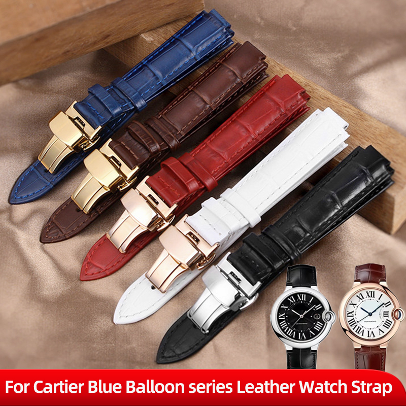 حزام ساعة جلدي 14-8 مم، 16-8 م - مراجعة Men'S Accessories Cartier وسعره